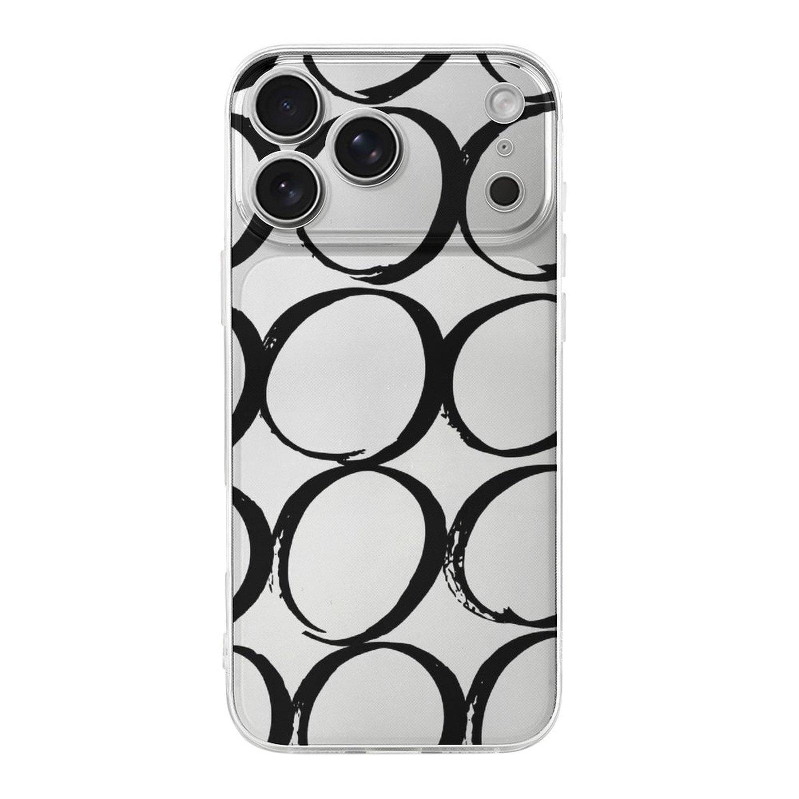 

1 Pack For iPhone 17 Series TPU Phone Case Lightweight Soft Camera-Protection Design, Daily Protection IPHONE-17ProMax белый