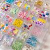 Colorful Nail Art Glitter Set 12/36 Grids Nail Charms Decorations  Manicure Accessories