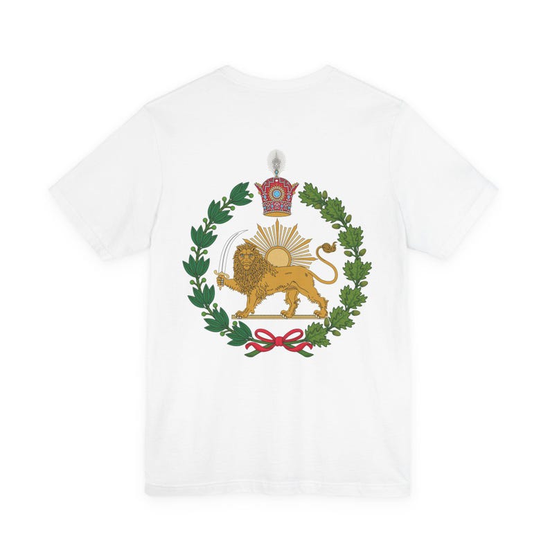 

Pahlavi Vintage Iranian Lion Emblem TShirt S