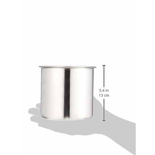 EBM 18-8 Kitchen Pot/Stock Pot, 12cm, Handleless