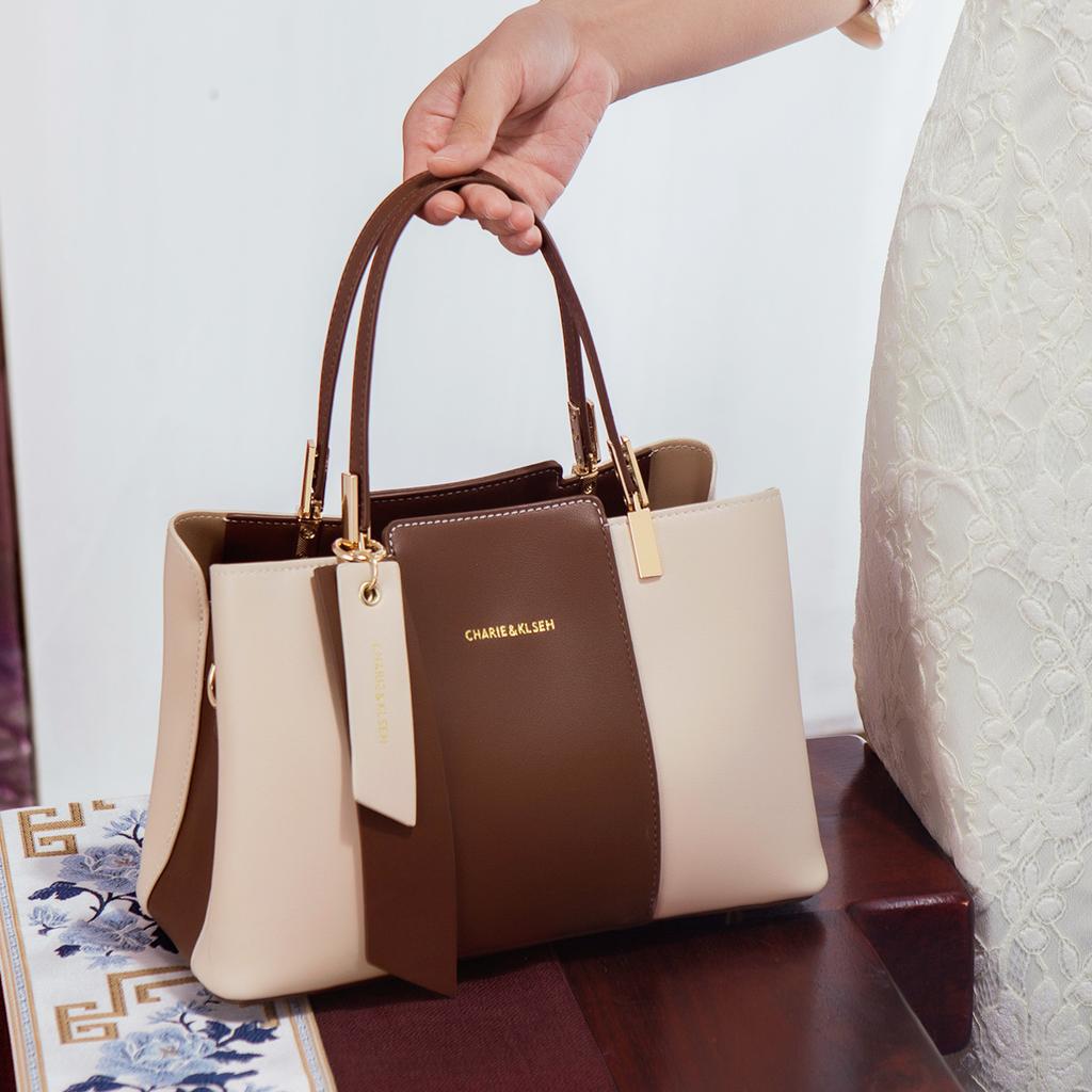 Elegant women's handbag 2024 new model, large capacity, suitable for middle-aged women, stylish and simple, a great gift for mom