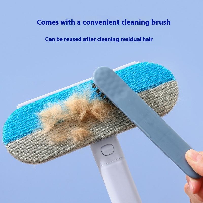 Multifunctional Pet Hair Remover Brush With Long Handle – Window Cleaning & Pet Fur Removal Tool For Cats And Dogs