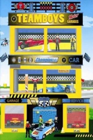 Teamboys Motor Garage Stickerbuch