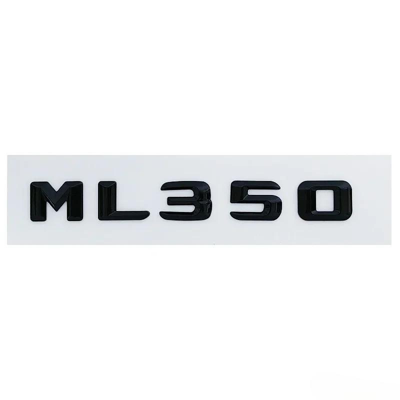 ABS Car Rear Trunk Emblem Sticker Letter Decal for Mercedes Benz C63 A45 E320L E350L S400L A220L ML350 GLS450 CLA260 Accessories