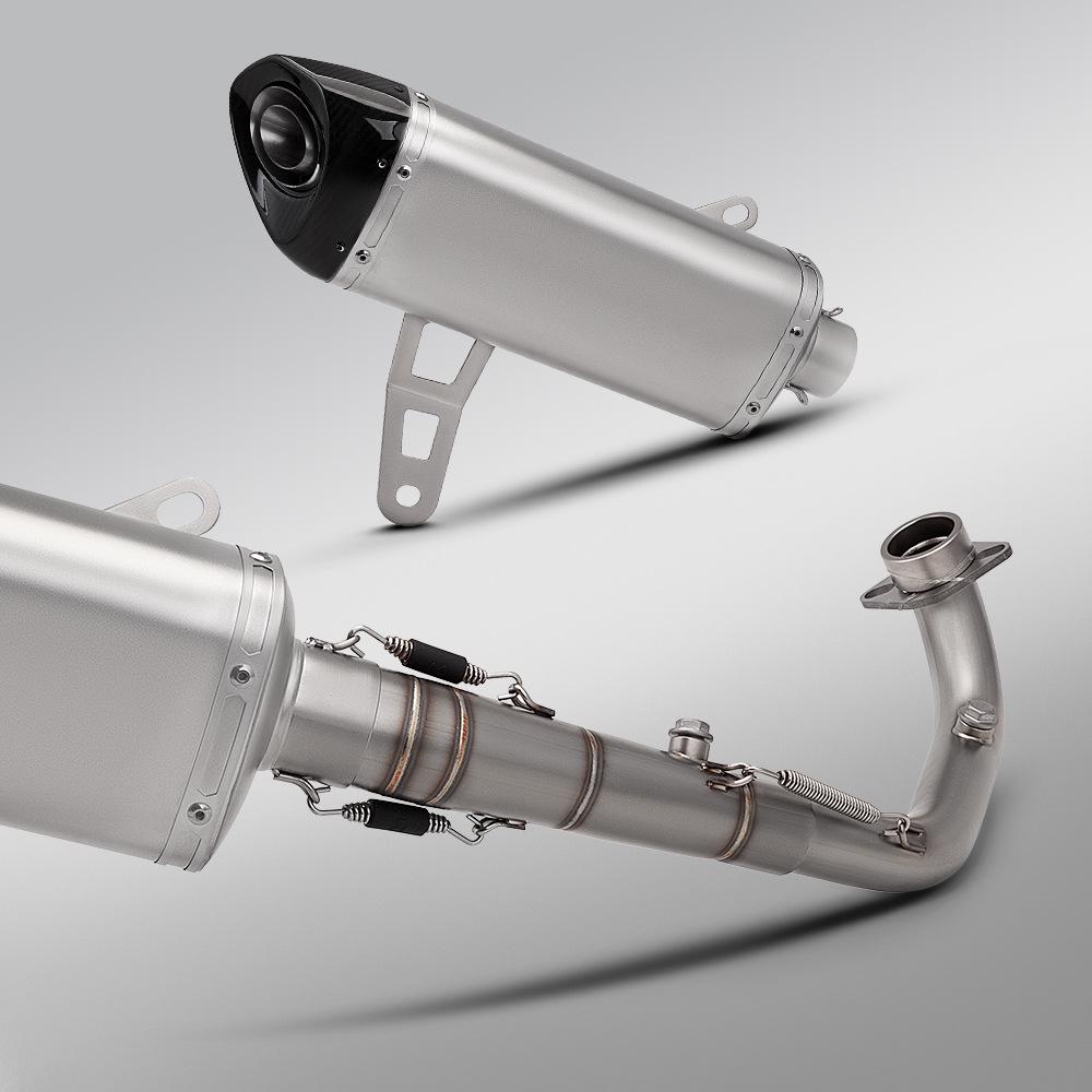 Stainless Steel Exhaust Muffler for Zongshen 368G Modification