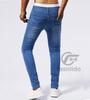 F fasnlido Distressed Skinny Denim Available in Sizes Perfect for and Fall Men's Pants, Stretch, Cotton, S-2XL, Spring, Summer, (2XL Blue)