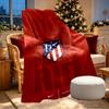 Coperta con Stampa Atletico Madrid - Morbida e Confortevole, per Camera da Letto, Viaggio, Divano, Decorazione per la Casa - Regalo di Compleanno o Natale per un Amico