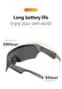 YJ006 Multifunctional Bluetooth Smart Glasses: Anti-Blue Light, Outdoor Cycling, Three-in-One