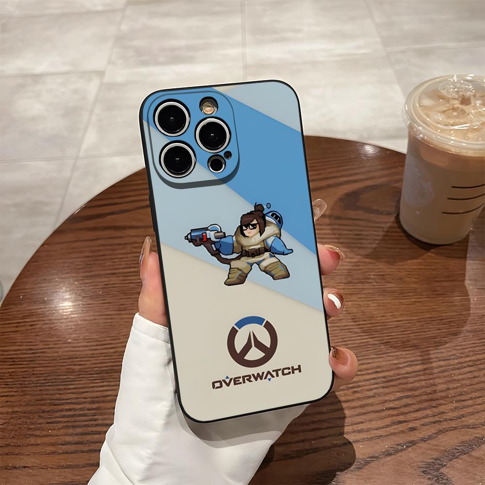 Phone Case For 17 Pro Max Iphone 14 Pro Max 12 16 15 13 Pro 11 Xr X Xs 8 7 Plus Back Cover O-Over-watchS
