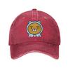 Kakao Friends Ryan Sun Baseball Cap  Fashion Unisex Adult Washed Hip Hop Hats Adjustable Print Outdoor Gym Baseball Caps
