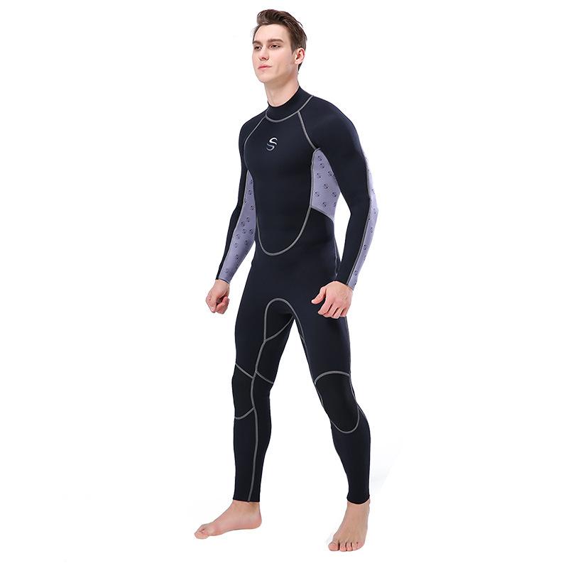 Men's 2018 Full Body Wetsuit: Slinx 2mm Long Sleeve Surf & Snorkel Suit with Sun & Jellyfish Protection