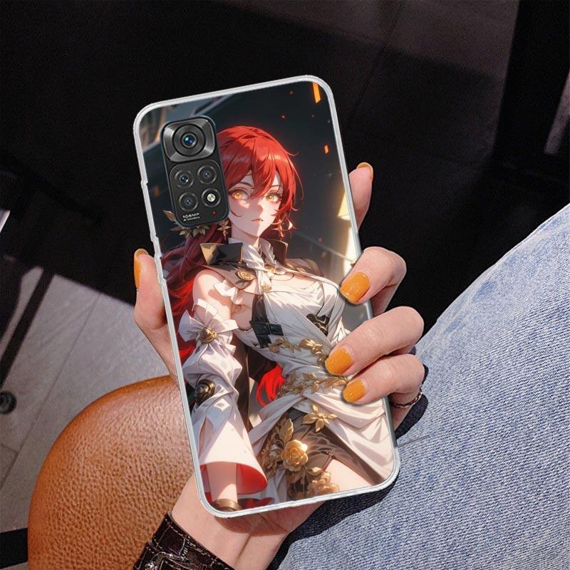 Honkai Star Rail Himeko Phnoe Case for Phnoe Case for Xiaomi Redmi Note 15 14 14S 13 Pro Plus 12 12S 11S 11E 10S 10 11T 5G Uniqu