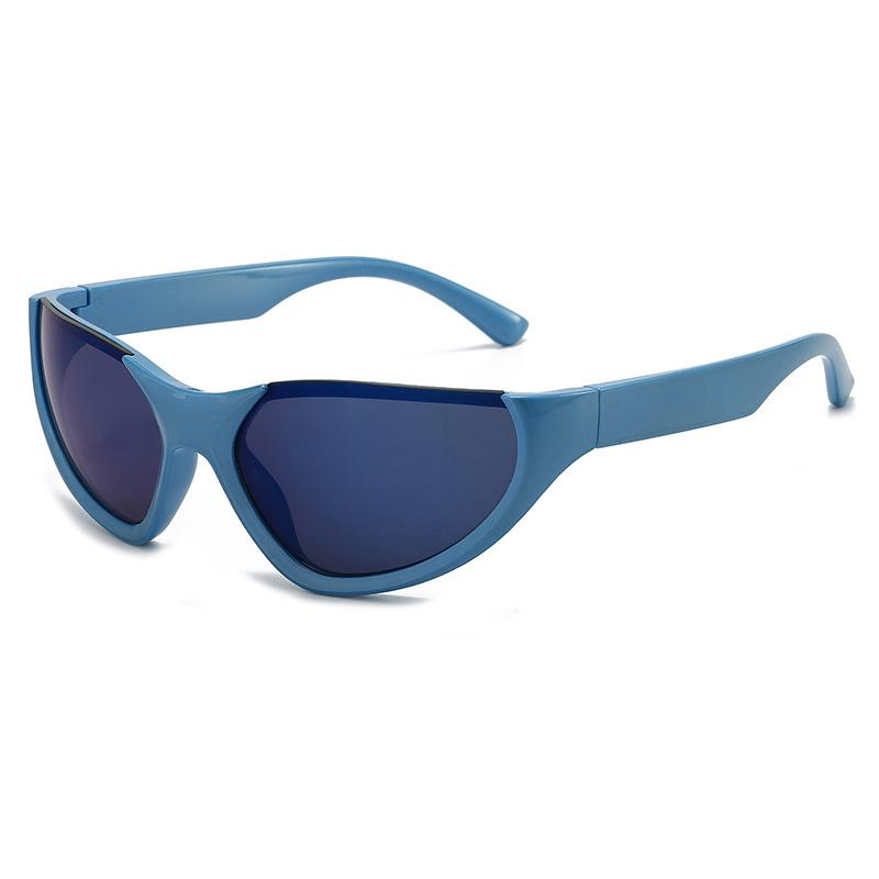 Xiaomi Men Women Y2K Futuristic Wrap‑Around Sunglasses UV400 Sport Fashion Shades for Street Outdoor Party Photos 20915