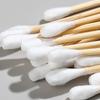 100PCS Double-Headed Wooden Cotton Swabs – For Makeup, Ear and Nose Cleaning, and Baby Care