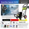 1200kg High-Pressure Car Washer with Powerful Water Pump and Brush