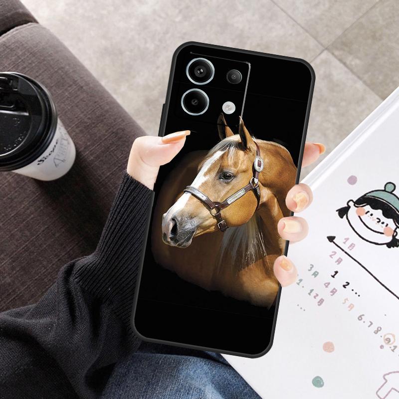 

Чехол с лошадью для Xiaomi Redmi Note 14 10 11 12 13 15 Pro Plus Чехол для Redmi 15 15C 14C 12C 10C 13C Redmi 10C