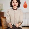 Neues Baby von Mama: Herbst/Winter Strick-Samt Basis-Pullover - Vielseitig, Warm und Stilvoll für Damen