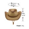 Trendy Unisex Fashion Summer Casual Fashion Beach for Sun Straw Panama Jazz Hat