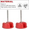 Bouton de fixation à vis pour panneau de cadre de fenêtre de porte supérieure de hardtop rouge Compatible avec pour Jeep Wrangler JK/JK Unlimited 2007-2019 2014 2015 2016 2017 2018 Hard