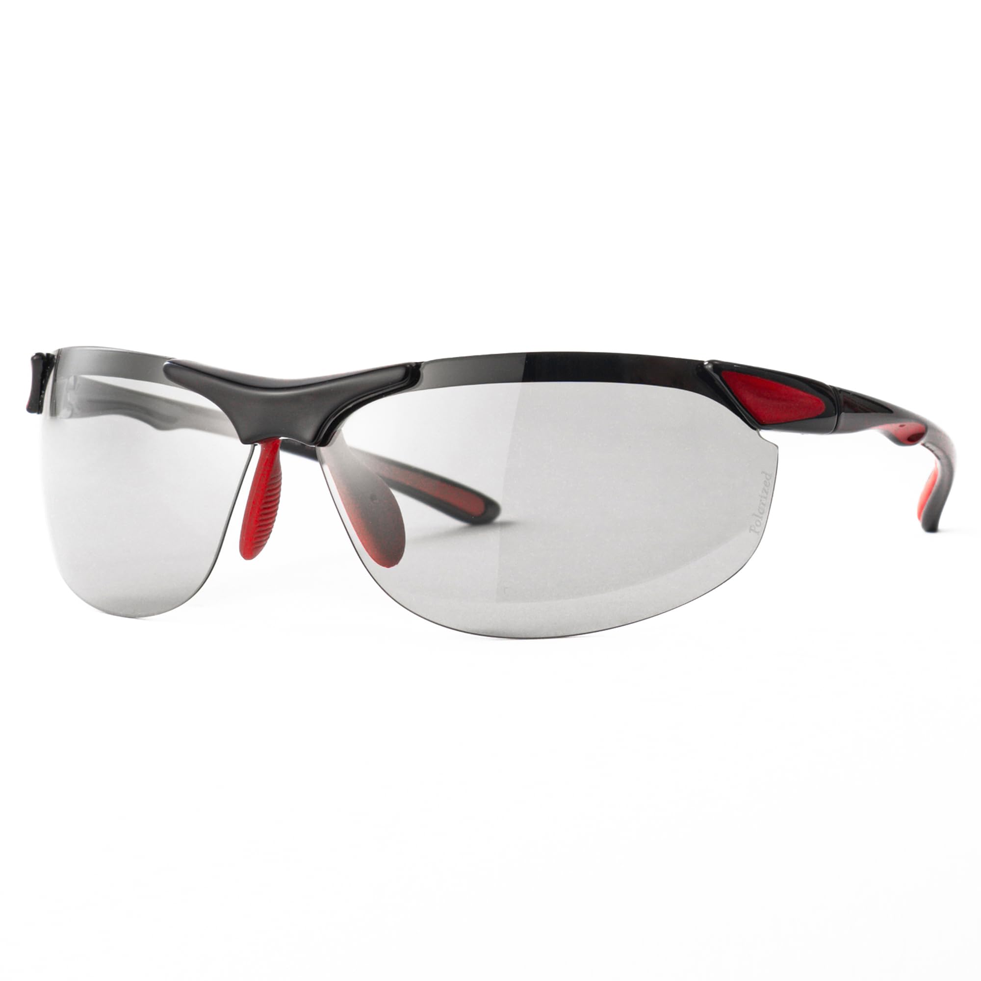

Sports Polarized UV Light Lens [E-FIT] Sunglasses, Women s, Sunglasses, Protection, Color, Black/Red EF-S207H-C1