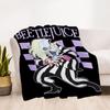 1PC Beetlejuice Beetle Outdoor Blanket Lightweight Flannel, Soft & Warm, All Season Use for Sofa