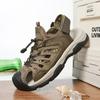 Fashion High Quality 2025 New Outdoor Casual Leather Sandals Summer Waterproof Waterproof Sandals Casual Non-Slip Quick Dry Beach Shoes
