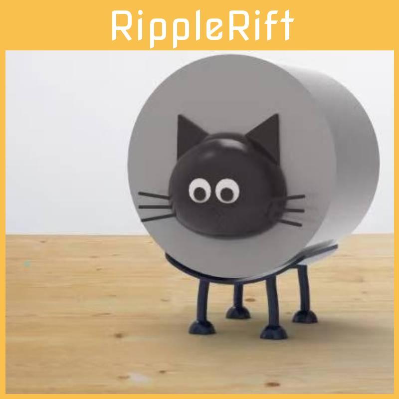 Cat Total Appearance Roll Holder Toilet Paper Holder Suitable For Bathroom Set