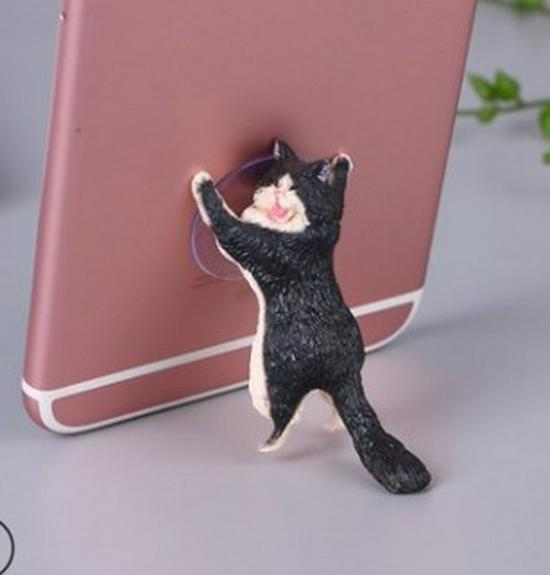 Supporto per telefono gattino carino creativo: Gadget divertente per bambini e adulti
