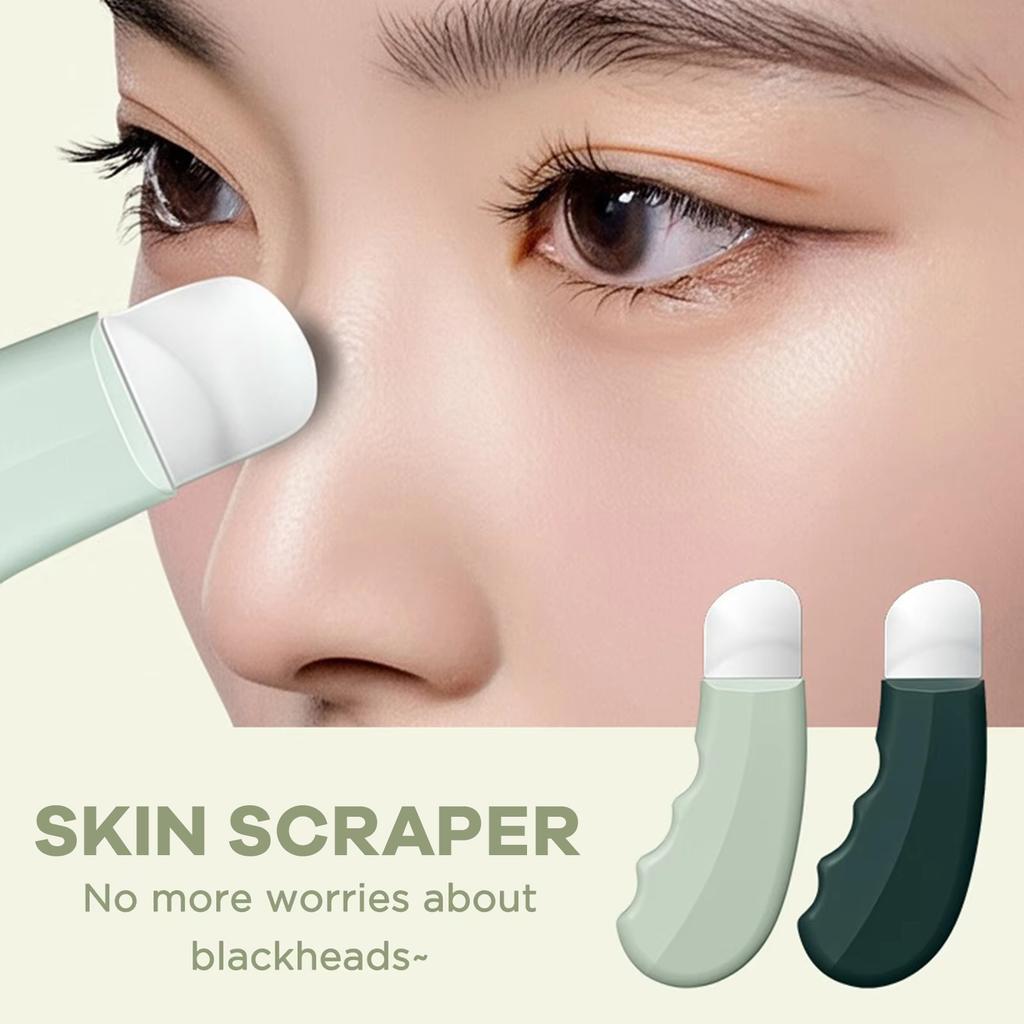 Ultra-Thin Blackhead Remover Tool - Manual Pore Cleaner for Nose & Face Stainless Steel Comedone Extractor with Ergonomic Handle