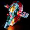Kyglaring LED Lighting Kit for Lego Star Wars Boba Fett's Starship and Lights Set Compatible with Lego 75312 Building Kit - Not Include The Model