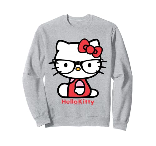 Hello Kitty US Design Glasses Sweatshirt