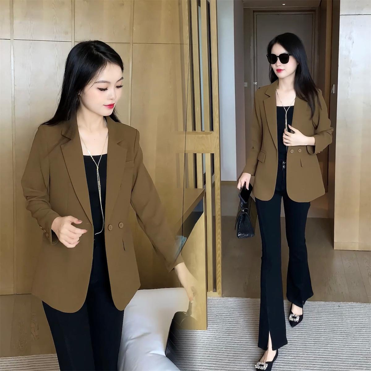 

Женское пальто в стиле досуга с разрезом сзади для повседневных случаев XXXL