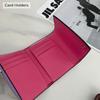 2025 Two-tone Genuine Leather Women Wallets Short Purse High Quality First Layer of Cowhide Wallet Trifold Billfold For Ladies