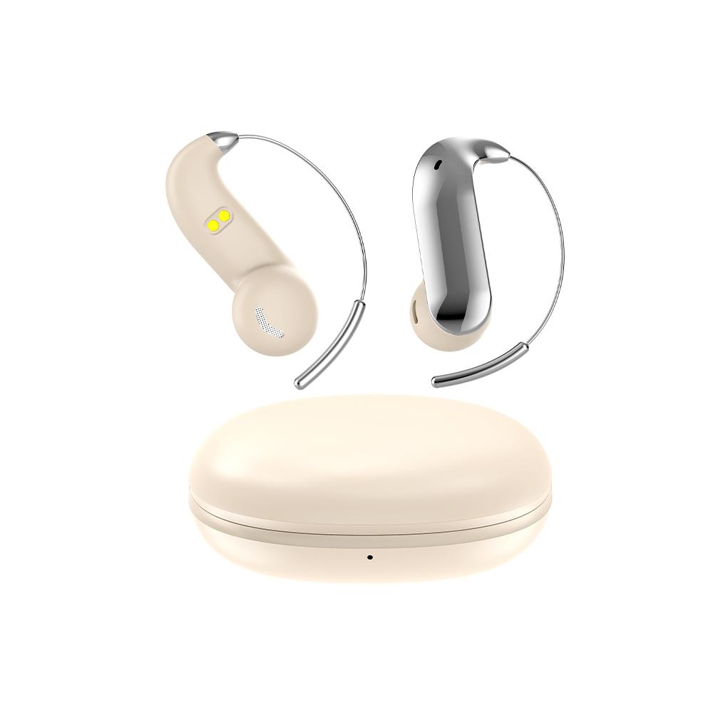 Kabellose Bluetooth 6.0 Ohrhörer Ohrbügel Ohrstöpsel Wasserdichte Sportkopfhörer HiFi Stereo Geräuschunterdrückung Headsets für Telefon