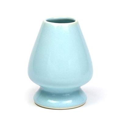 Tea Ceremony Chasen Chasen Made In Ceramic Utensils Chasen, Stand, Straightener, Rest, Japan, Blue,