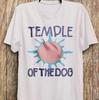 Unisex tričko Bavlna Oversize Velká velikost Vintage De Temple Of The Dog Logo kapely Turné Rock Ba