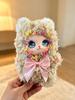 Soft Fluffy Bunny Plush Doll Cute Hanging Pendant For Decoration Gift