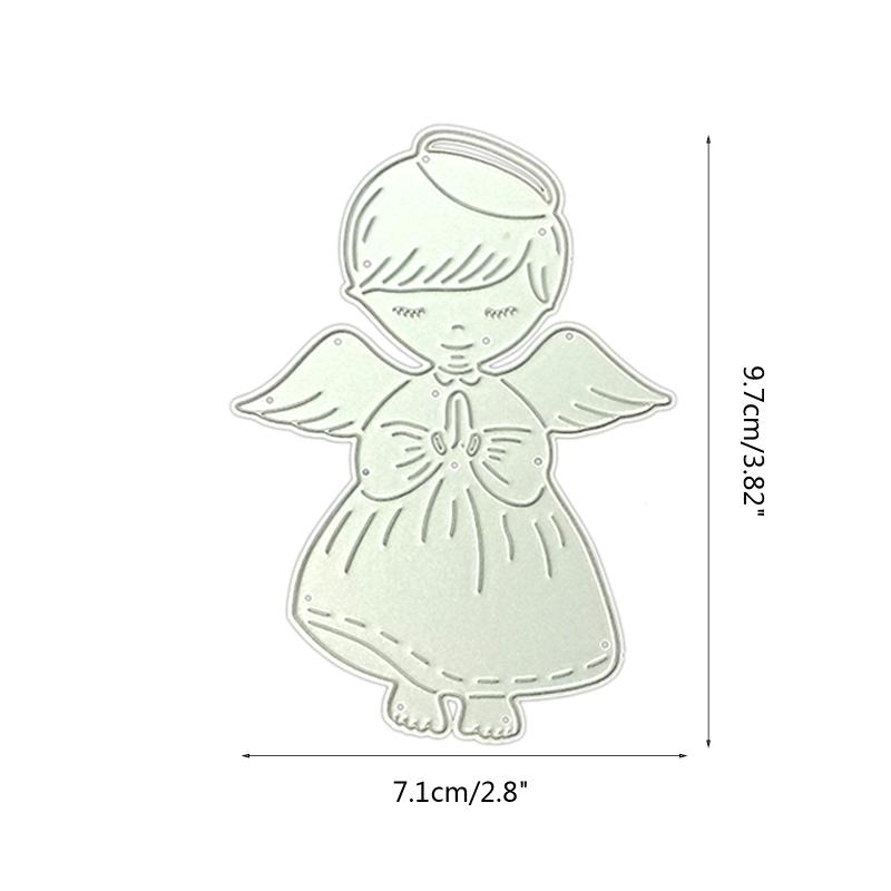 Metal Mold for DIY Supplies Metal Cutting Die Angel Girl Handsize Simple Mold Fine Made DIY Embossing Paper Dies