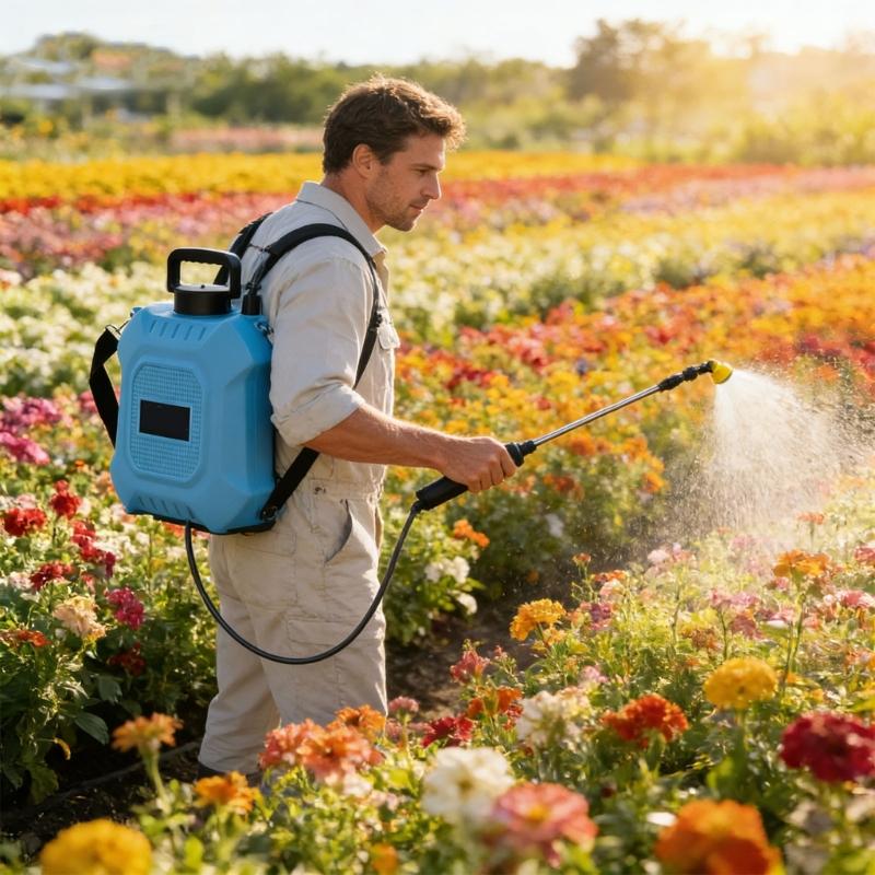 Efficient Gardening Liquid Container With Uniform stream Feature For Healthy Plant Growth