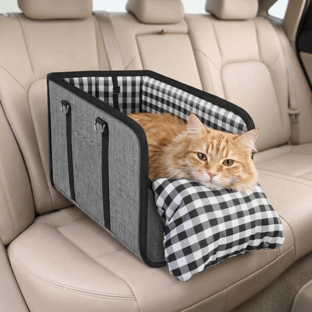 Soft Cushion Center Console Dog Seat Large Capacity Dog Car Seat  Outdoor Travel