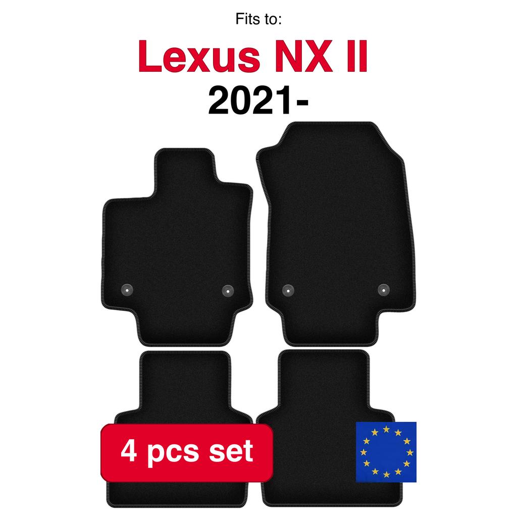 Velour Floor Mats Basic For Lexus Nx Ii 0 (2021-)
