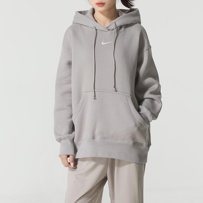 New Nike Phoenix Logo Embroidered Hoodie DQ5861-009