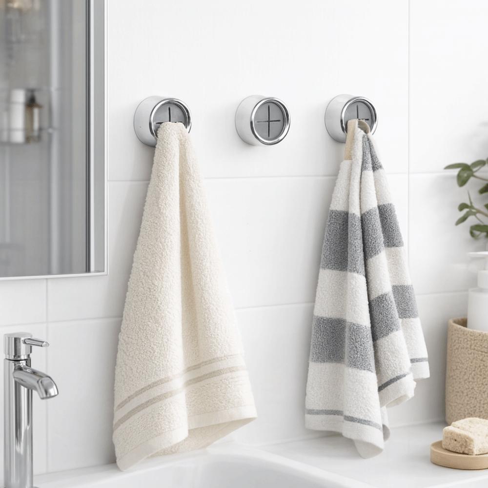 4 Pieces Self Adhesive Dishcloth Clip Round Dishcloth Holder Kitchen