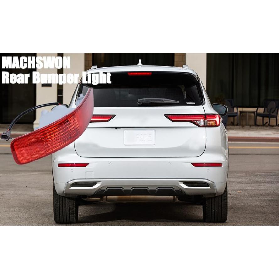 For MITSUBISHI OUTLANDER MK2 2006-2012 Rear Tail Fog Light Lamp Reflector Left/Right Rear Bumper Tail Fog Light Reflector Left/Right Fits For