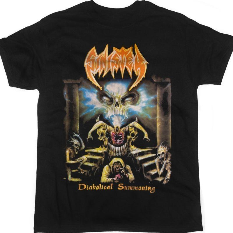 Sinister Diabolical Summoning Black T-Shirt S разноцветный