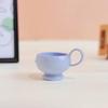 3Pcs/Set Miniature Coffee Cups, Glossy Alloy Cup Miniatures, 1:12 Scale Tiny Tea Cups for Doll Mansion Accessories DIY Crafts