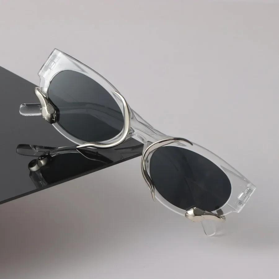 Vintage Sunglasses Women Men Brand Mirror Female Male Cool Stylish Colors Cat Eye Sun Glasses Designer