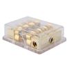 12V 60A Car Auto Stereo Audio Circuit Blade Fuse Holder Box Block 1 In 4 Ways Out