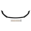 KEESK DESIGN 3Sections Front Bumper Splitter Lip Replacement for MK6 Standard 2009‑2013