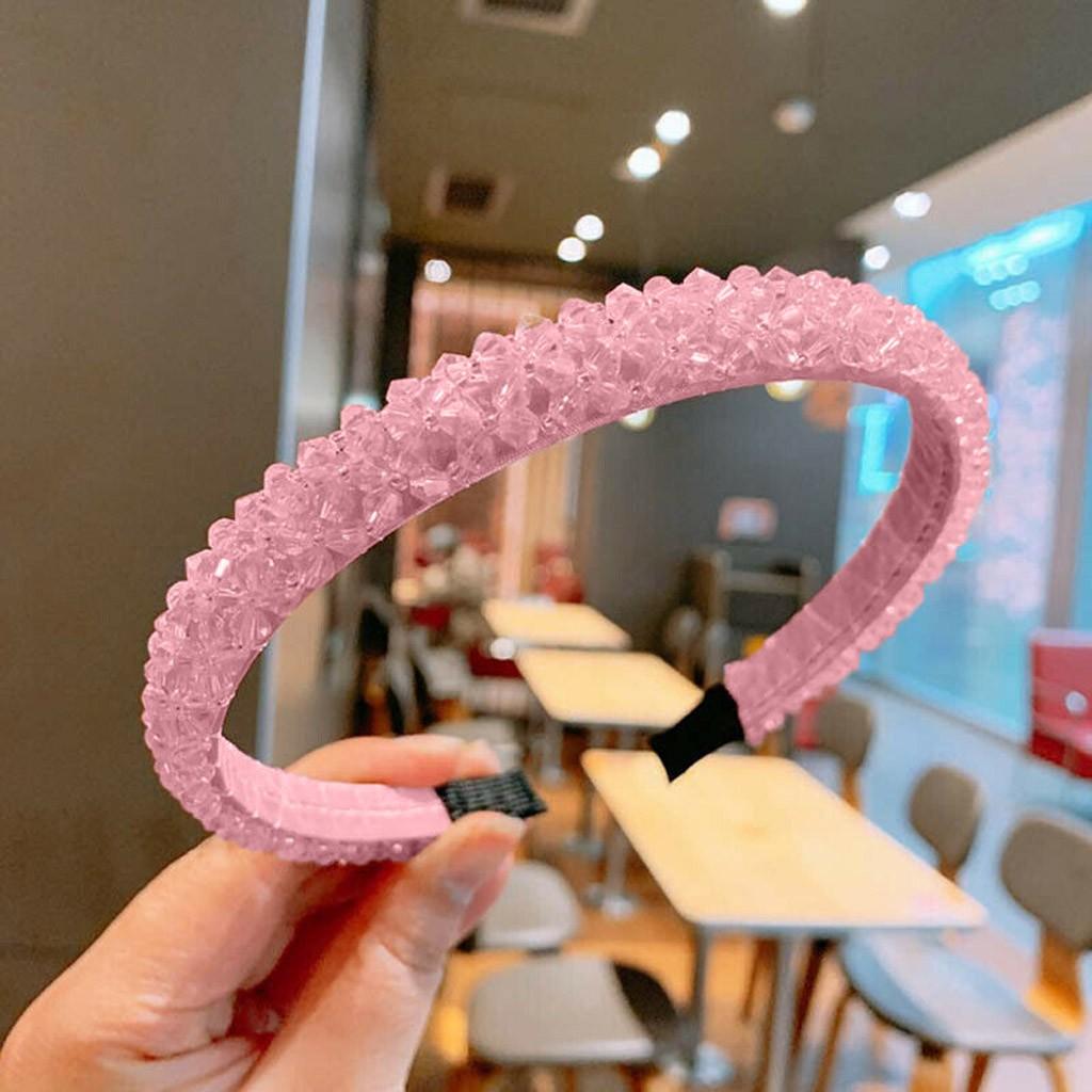 Women's Rhinestone Hairband Crystal Beads Headband Hair Band Hair Hoop Party